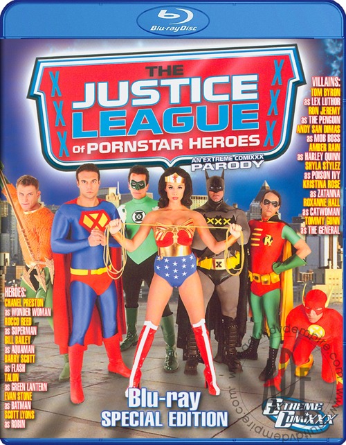 The Justice League of Pornstar Superheroes  (видео)